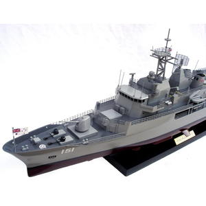 เรือจำลองไม้ HMAS WARRAMUNGA FFH 152 - งานฝีมือไม้ - โมเดลเรือรบสำหรับตกแต่ง ของขวัญ - Product Image 3