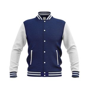 2024 Hip Hop Varsity Veste Hommes Femmes Automne Patchwork Couleur Bloc Coupe-Vent Manteaux Mode Lâche - Product Image 5