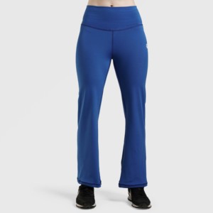 Pheonix Royal Blue <b>Flare</b> Leg Compression <b>Leggings</b> High Waist XS/XS Breathable Spandex/Nylon for Workout Training - Product Image 3