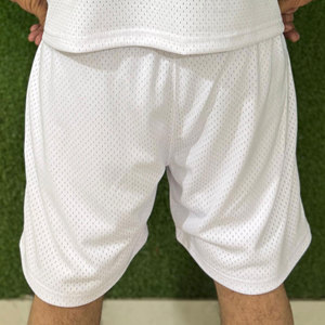 Pakistan Made Custom Logo Printed Breathable Summer Basketball Uniform Men High Quality Training <b>Knitted</b> Polyester Cotton Unisex - Product Image 6