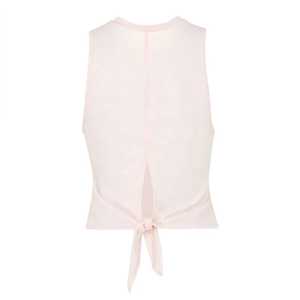 White Color Custom Casual <b>Women's</b> <b>Knitted</b> Cotton <b>Tank</b> <b>Top</b> Breathable and Wholesale with Front Logo Position - Product Image 3