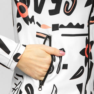 100% Polyester survêtement sur mesure Jogging survêtement ensemble Streetwear Sublimation impression haute qualité survêtement pour femme - Product Image 5