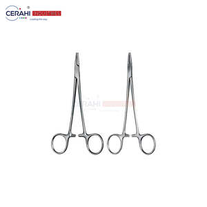 Juego de soportes de agujas quirúrgicas profesionales-Crile Murray Halsey Micro Webster para sutura de precisión-Acero inoxidable alemán - Product Image 6