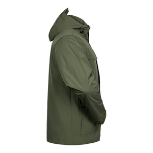 Chaqueta Impermeable con Calefacción para Hombre, Chaqueta de Invierno Acolchada con Capucha, Cortavientos, para Senderismo y Camping - Product Image 5