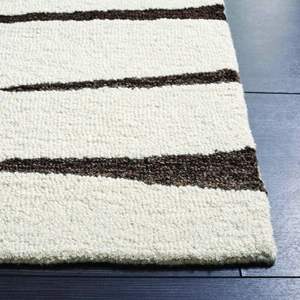 Tapis moderne de haute qualité en laine nouée à la main, à boucles, au design original, rembourré, antidérapant, antimicrobien, résistant aux taches, adapté aux animaux domestiques - Product Image 4