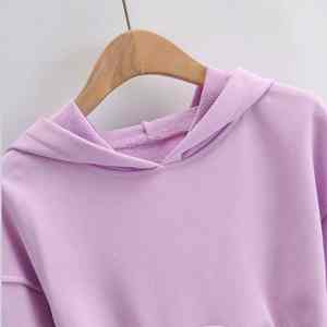 Nouveau pull à capuche ample d'hiver coton épais sweat à capuche Crop Top Design sweat à capuche - Product Image 2