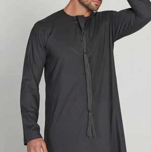 Proveedor y exportador de ropa islámica al mejor precio, alta calidad, hombres, manga corta, Thobes saudita 2025 - Product Image 4