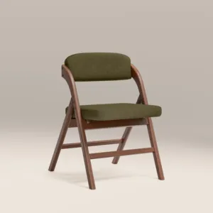 เก้าอี้ทานข้าวพับได้ไม้สีเขียวมอส รุ่นซินเทียร์ โนแมด - Product Image 5