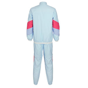 Nouvelle arrivée, streetwear, survêtement personnalisé, veste à capuche, couleur unie, fermeture éclair, pantalon, 100% polyester, respirant, haute qualité - Product Image 5