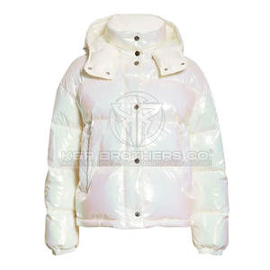 High Fashion Women Puffer Jacket Quilted <b>Winter</b> <b>Coat</b> <b>With</b> Adjustable <b>Hooded</b> Style Long Women Puffer Jacket - Product Image 1