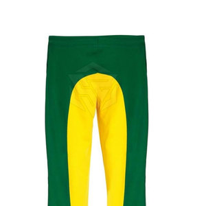 2025 nouveauté femmes taille haute coupe ample taille élastique pantalons décontractés avec poches latérales - Product Image 3