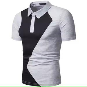 Golf 100% polyester de haute qualité pour hommes pour T-shirts polo Conception sur mesure avec motif solide Exclusif et élégant - Product Image 2