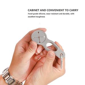 Clip para Botella de <span class=keywords><strong>Agua</strong></span>, con Hebilla Funcional para Colgar en la Mochila, Reutilizable, Ecológico, de Silicona, para Actividades al Aire Libre, Fábrica Sedex 4P - Product Image 4