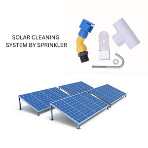 Sistema de rociadores solares de ahorro de energía ajustable con sistema de limpieza solar de césped de 100 piezas para brotes domésticos e industriales - Product Image 4