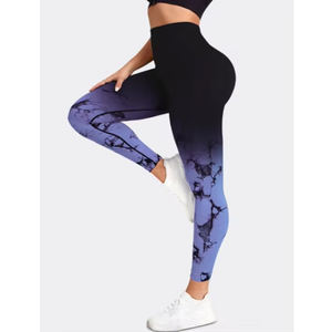 2025 Custom <b>Compression</b> Active Stretch Soft Yoga Pants <b>Tights</b> Leggings <b>Women</b> High Quality - Product Image 1