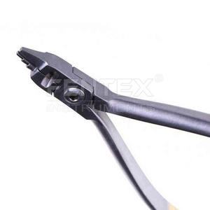 Pinzas de extracción dental de acero inoxidable, alicates dentales de raíz alemana, fuente de alimentación Manual, consumibles dentales - Product Image 3