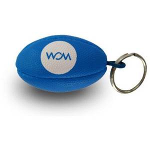 Porte-clés de balles de rugby imprimé personnalisé/Porte-clés balles de rugby imprimé personnalisé en caoutchouc ou en PVC - Product Image 3