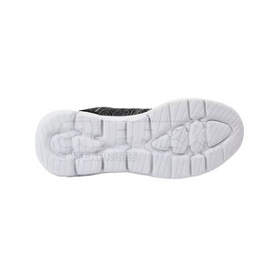 Zapatillas Deportivas de Punto Negras para Hombre, Ligeras, Cómodas y de Alta Calidad, con Suela de Goma Blanca Flexible, Zapatos Casuales para Caminar - Product Image 6