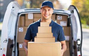 Nhỏ màu nâu sóng hộp các tông với Matt Cán dập nổi lớp phủ UV cho doanh nghiệp nhỏ vận chuyển bánh Hộp bao bì - Product Image 4