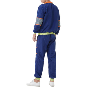 Conjunto Deportivo Personalizado de Chaqueta y Pantalones Cortavientos de Nailon para Hombre, Chaqueta Deportiva con Cremallera y Pantalones Cortavientos para Entrenamiento - Product Image 5