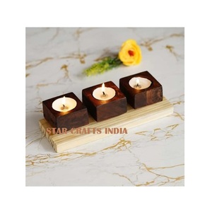 Noël Diwali dîner romantique bougeoir bougeoir peut être utilisé pour alléger les intérieurs ternes articles de décoration de la maison - Product Image 2
