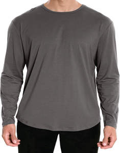 Crew Fitness T-shirt à manches courtes en coton épais pour homme Design décontracté élégant avec logo brodé de haute qualité Tissu tricoté - Product Image 3