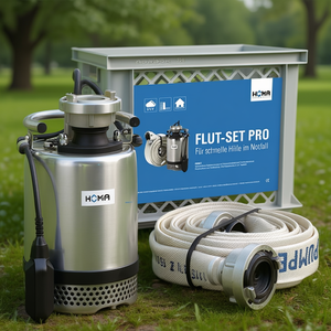 HOMA Flut-Set PRO 15,5 M/h 12 m 670 W ปั๊ม - Product Image 3