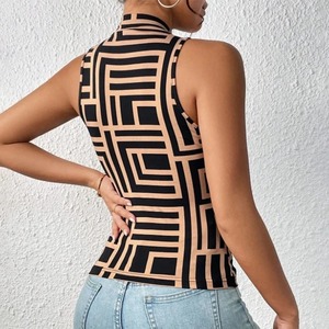 เสื้อกล้ามผู้หญิงไซส์ใหญ่ ผ้าฝ้าย/ใยไผ่ ระบายอากาศได้ดี สำหรับฤดูร้อน - สไตล์ลำลอง เป็นมิตรกับสิ่งแวดล้อม - Product Image 5