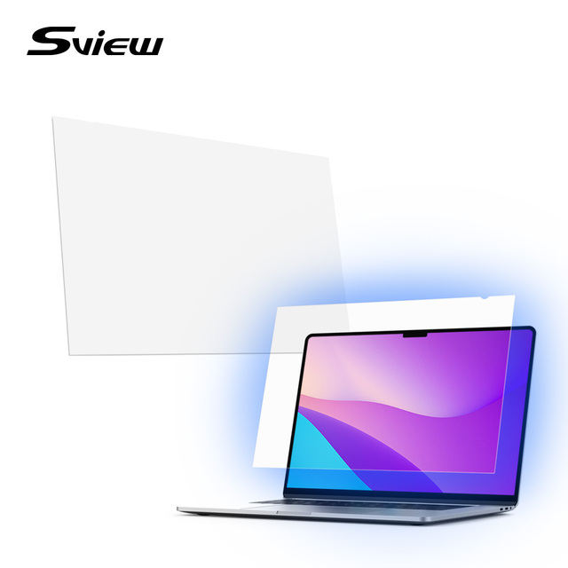OEM Transparent Anti Blue Light Anti-Bacterial Anti-Scratch Screen Protector for Macbook Pro Air Wholesale 11 13 15 17 Inch