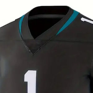 Maillot de football américain respirant à manches courtes pour sublimation, vente en gros - Product Image 3