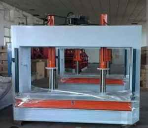 CE Approved Four-column Three-beam Hydraulic Cold <b>Laminate</b> Press 40 Ton Capacity Pump Motor for MDF/Particleboard <b>Laminating</b> - Product Image 6