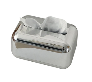 Soporte para caja de pañuelos de acero inoxidable, gran oferta, cubierta de caja de papel tisú cuadrada de lujo, Venta caliente - Product Image 4