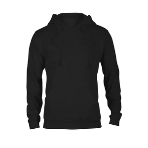 Pull à capuche pour hommes avec logo personnalisé 500GSM coton éponge française sans ficelle sweat à capuche lourd sweats à capuche vierges à impression bouffante surdimensionnés - Product Image 4