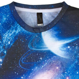 Superventas 100% algodón camiseta de hombre de alta calidad peso ligero sublimación camiseta tamaño adulto - Product Image 3