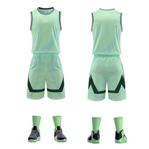 Uniformes de Baloncesto Personalizados OEM, Malla en el Cuello, Transpirables, Antibacterianos, Tallas Grandes, Secado Rápido, Ropa Deportiva, Ropa de Entrenamiento - Product Image 4