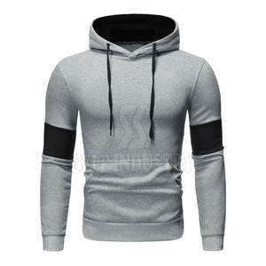 2025 sudaderas con capucha al por mayor de fábrica logotipo personalizado hombres sudaderas con capucha 100% algodón color contraste sudaderas con capucha para hombres - Product Image 1