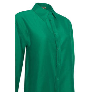 Casual <b>Linen</b> Blouse for Women-Loose Fit Asymmetrical Bow Collar Summer <b>Top</b> - Product Image 2