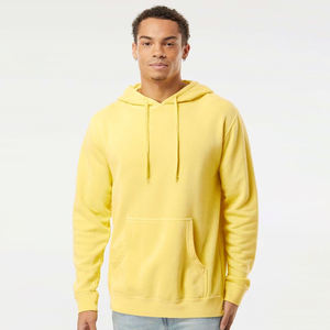 Precio al por mayor sudaderas con capucha para ropa de Hombre Sudaderas con capucha de lavado ácido 100% estilo urbano Sudadera con capucha acogedora con logotipo bordado - Product Image 1