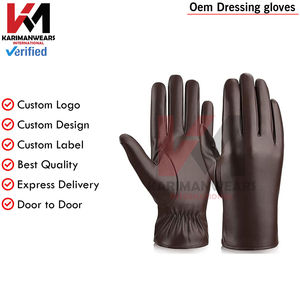 Gants en cuir véritable confortables et élégants pour l'hiver et les événements formels, fabriqués par [Nom du fabricant] - Product Image 4
