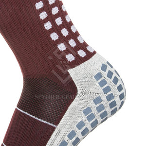 Custom Design Winter Thin Sports Socks Cuff Logo <b>High</b> Quality Breathable Eco-Friendly Wool/Nylon <b>Knee</b>-<b>High</b> Men's Football Socks - Product Image 6
