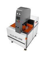 Machine de découpe d'aluminium semi-automatique YLS-NC-848, scie à lame de 600 mm pour atelier de fabrication de fenêtres et de portes