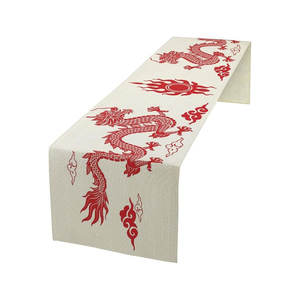 Offre Spéciale dernier chemin de table brodé en pur coton 100% pour la décoration de fête de mariage - Product Image 4