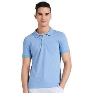 Chemises polo pour hommes en gros avec coupe classique, couleur unie, logo brodé, vêtements de travail pour hommes, usage quotidien et cadeaux - Product Image 1
