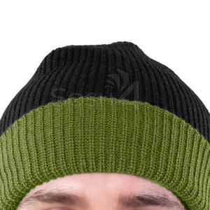 Durable 100% Wool Jacquard Customized Beanies Hats-High Quality Unisex Adult Winter Hats Wholesale Available - Product Image 5