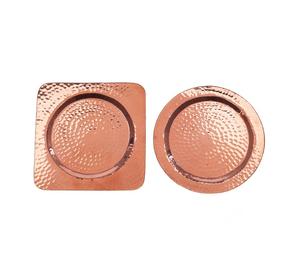 Ustensiles de cuisine sous-verre rond en métal Gadgets de cuisine sous-verres ronds en verre tasse sous-verres conception coûteuse support en métal 4 pièces dessous de verre tapis/plat - Product Image 4