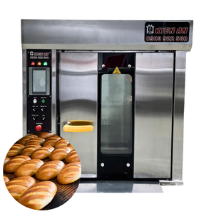 มอเตอร์1Hp เตาอบแบบหมุน6ถาดสำหรับใช้ในเบเกอรี่ - Product Image 1