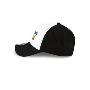 Gorras de béisbol de 100% algodón unisex, diseño elegante en negro/blanco con logotipo bordado 3D a la moda, gorra de tela de terciopelo impermeable - Product Image 4