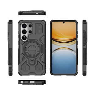 Étui avec anneau rotatif pour Samsung S26 Ultra S26 <span class=keywords><strong>Plus</strong></span> S25 Edge S25 FE, protection antidérapante de qualité militaire contre les chutes - Product Image 5