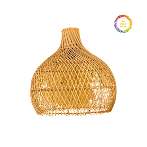 Usine directe rotin bambou lampe Vietnam fournisseur de haute qualité moderne Durable éclairage pas cher prix exportation - Product Image 3