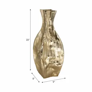 Jarrón de Metal Hecho a Mano de Tendencia Mundial, Jarrón de Flores para Eventos, Decoración de Habitaciones, Jarrón de Metal para Temas de Boda Contemporáneos - Product Image 5